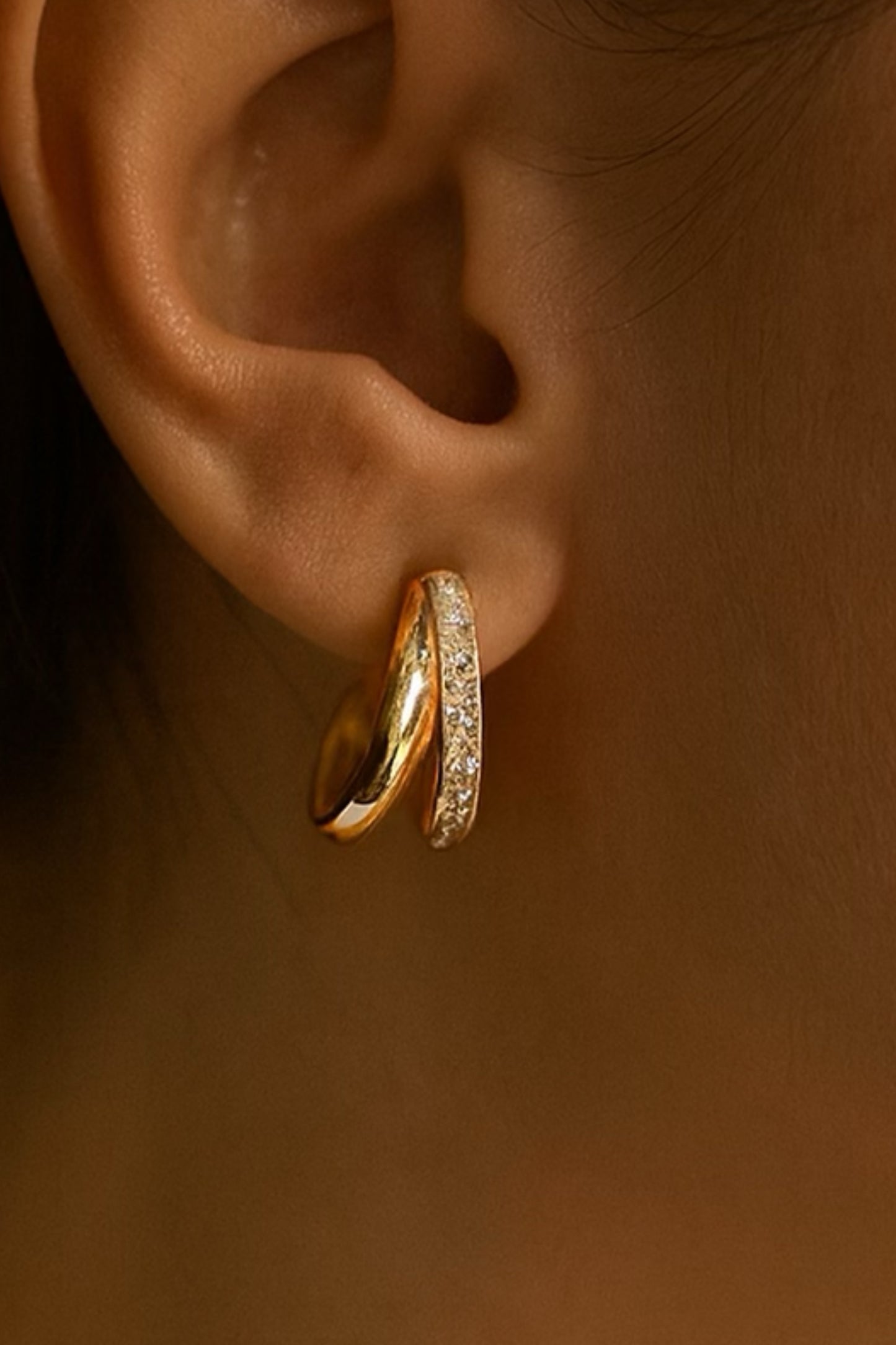 Boucles Doubles Créoles