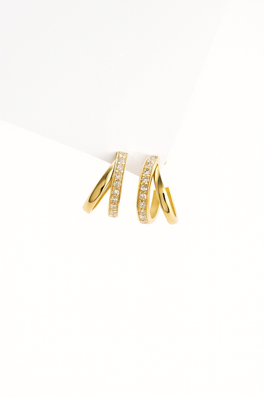 Boucles Doubles Créoles